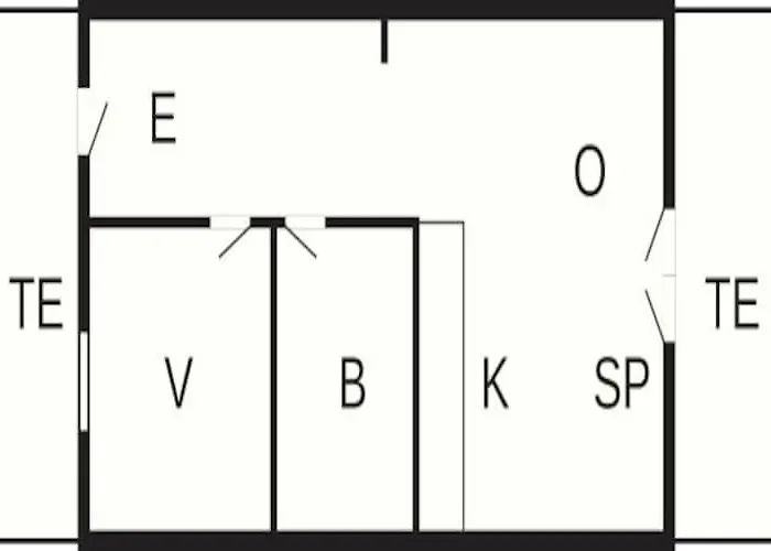 Apartmán 5 Person In Romo